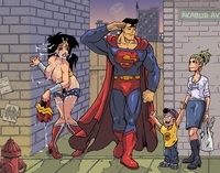 superman and wonder woman hentai akabur batman justice league superman wonder woman