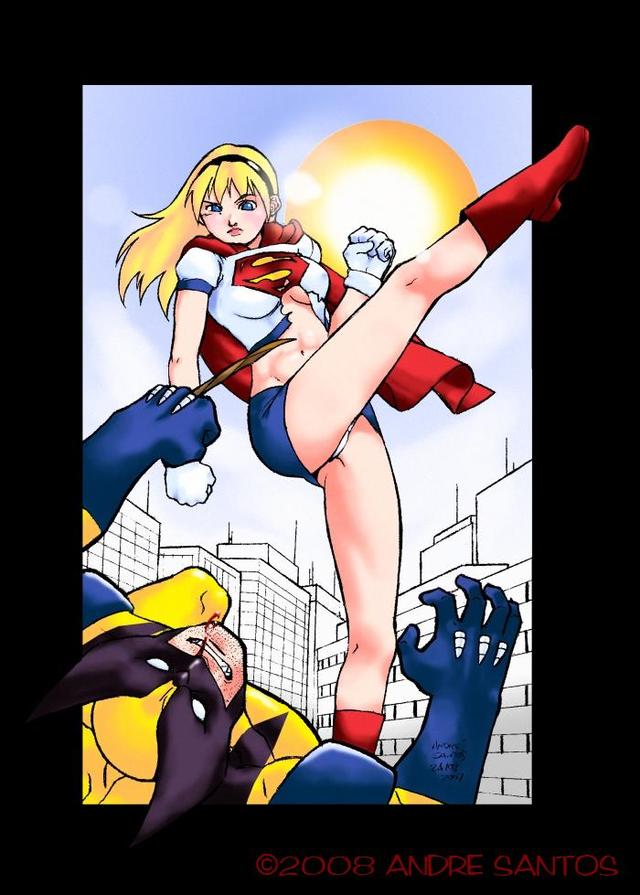 i love you hentai hentai manga morelikethis supergirl traditional fanart fancomics wolverine andresantos