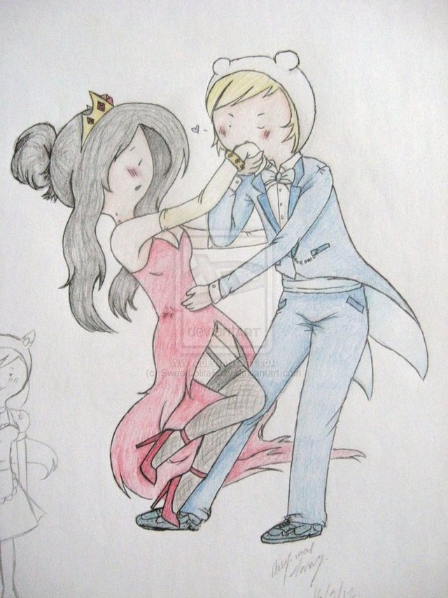 adventure time marceline hentai manga pre digital morelikethis older finn marceline sweetlolitafoxy