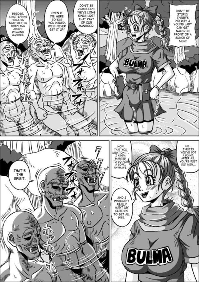 bulma hentai doujin bulma hot spring geezers cdee