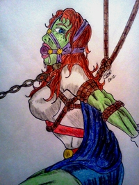 miss martian hentai swf mission ravager miss martian oni hentai foundry