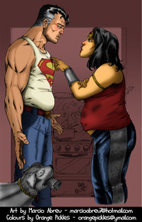 superman and wonder woman hentai pre marriage superman wonderwoman orangepickles fansites graphiccity news